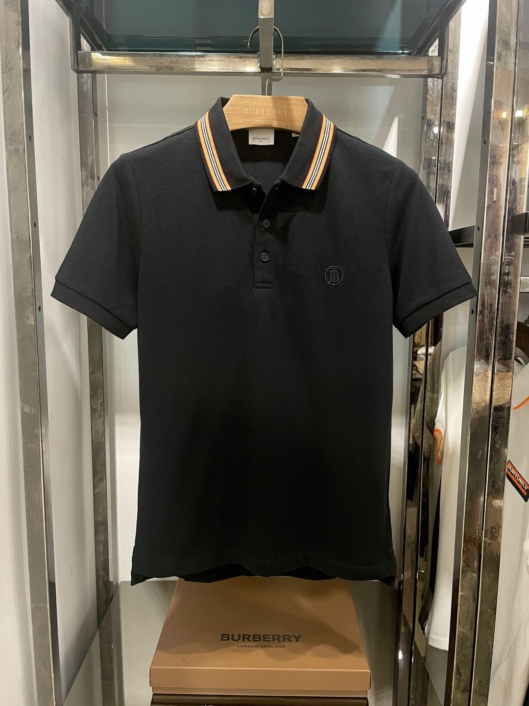 wg.luxury- 2ur25rry embroidery cotton Polo 5Colour item:E-F409C0932-4